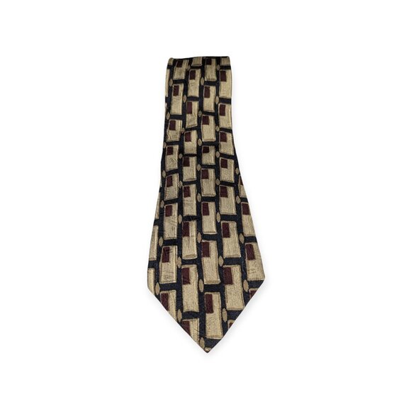 Roundtree & Yorke All Silk Men's Tie - Picture 3 of 8